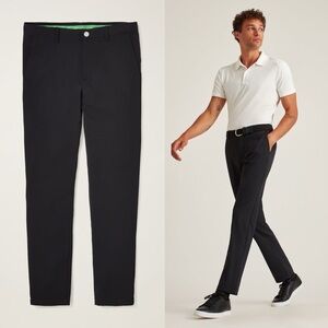 Bonobos Highland Tour Golf Pants Black Mens 38x32 Tailored Fit Preppy Casual. 14